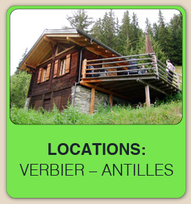 Locations Verbier et Antilles